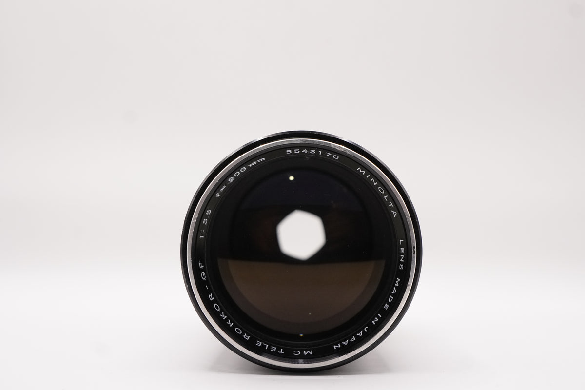 Minolta MC TELE ROKKOR-QF 200 mm f/3.5